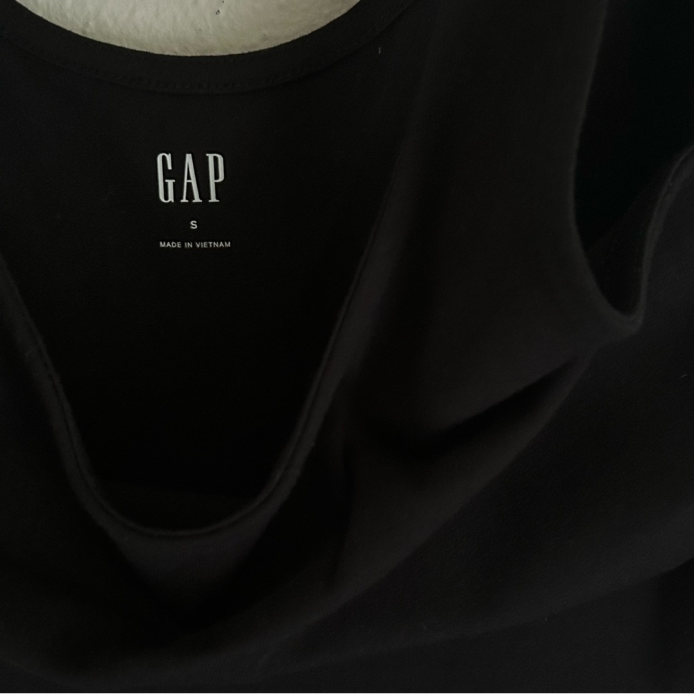 Gap Black Scoop Neck Sleeveless Bodysuit - Picture 2 of 3